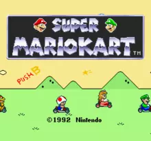 Image n° 4 - screenshots  : Super Mario Kart